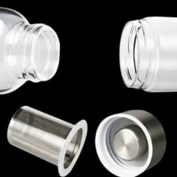 Gourde en verre avec infuseur (550 ml)
